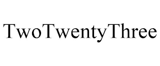 TWOTWENTYTHREE