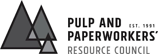 PULP AND PAPERWORKERS' RESOURCE COUNCIL EST. 1991