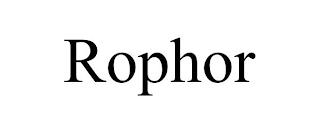 ROPHOR