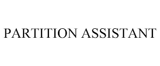 PARTITION ASSISTANT