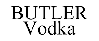 BUTLER VODKA