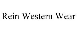 REIN WESTERN WEAR