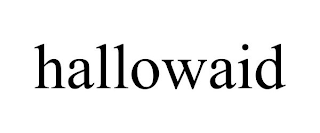 HALLOWAID