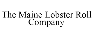 THE MAINE LOBSTER ROLL COMPANY