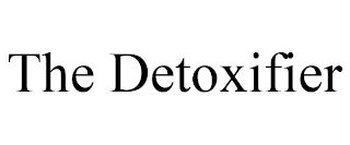 THE DETOXIFIER