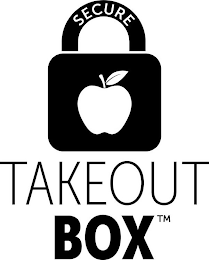 SECURE TAKEOUT BOX