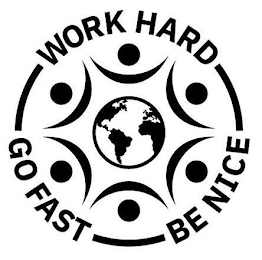 WORK HARD GO FAST BE NICE