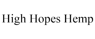 HIGH HOPES HEMP