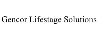 GENCOR LIFESTAGE SOLUTIONS