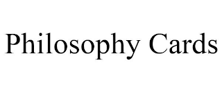 PHILOSOPHY CARDS