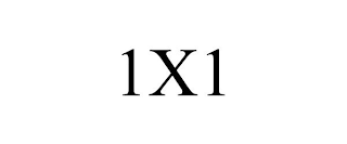 1X1