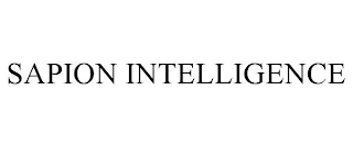 SAPION INTELLIGENCE