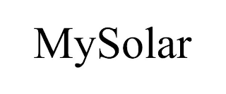 MYSOLAR