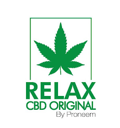 RELAX CBD ORIGINAL BY PRONEEM