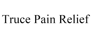 TRUCE PAIN RELIEF