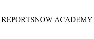 REPORTSNOW ACADEMY