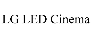 LG LED CINEMA