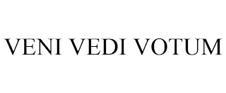 VENI VIDI VOTUM