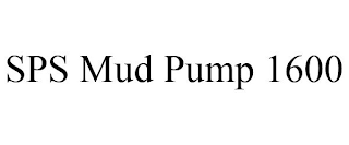 SPS MUD PUMP 1600