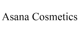 ASANA COSMETICS