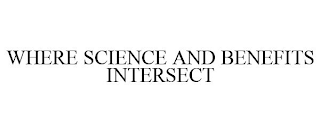 WHERE SCIENCE AND BENEFITS INTERSECT