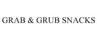 GRAB & GRUB SNACKS