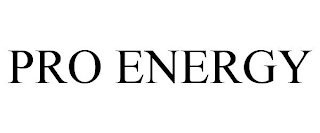 PRO ENERGY