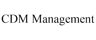 CDM MANAGEMENT