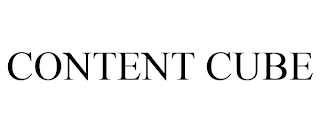 CONTENT CUBE