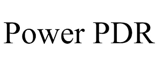 POWER PDR