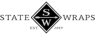 SW STATE, WRAPS, EST., 2019