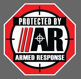 PROTECTED BY AR ARMED RESPONSE