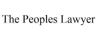THE PEOPLES LAWYER