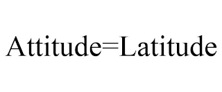 ATTITUDE=LATITUDE