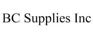 BC SUPPLIES INC