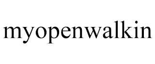 MYOPENWALKIN