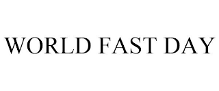 WORLD FAST DAY