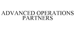 ADVANCED OPERATIONS PARTNERS