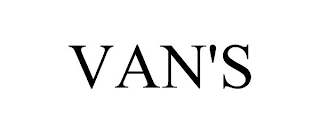 VAN'S