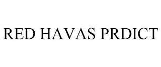 RED HAVAS PRDICT