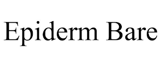 EPIDERM BARE