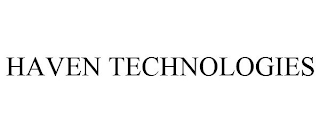 HAVEN TECHNOLOGIES