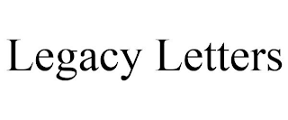 LEGACY LETTERS