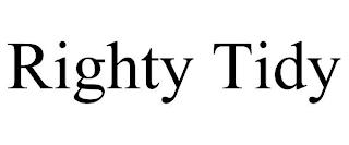 RIGHTY TIDY