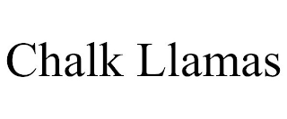 CHALK LLAMAS