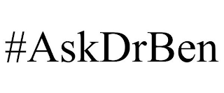 #ASKDRBEN