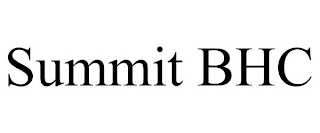 SUMMIT BHC