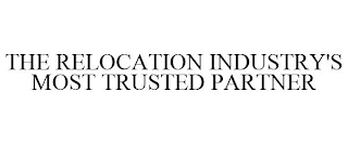 THE RELOCATION INDUSTRY'S MOST TRUSTED PARTNER