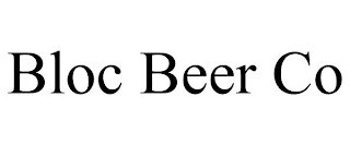 BLOC BEER CO