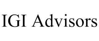 IGI ADVISORS